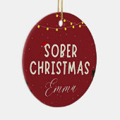 Personalisiert nüchtern keramik ornament (Rechts)