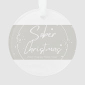 Personalisiert nüchtern ornament (Rückseite)