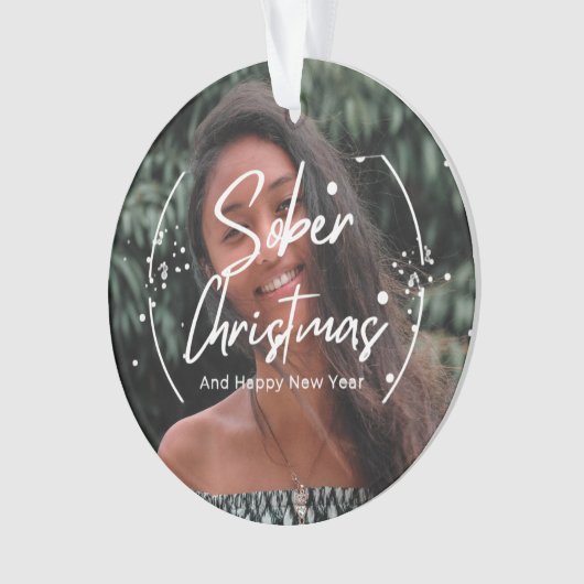 Personalisiert nüchtern ornament (Vorderseite)