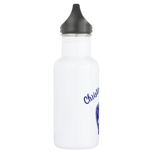 Personalisiert Nummer Eins Boss Foam Finger Edelstahlflasche (Links)