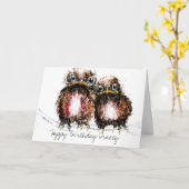 Personalisiert nur die beiden von uns. karte (Gelbe Blume)