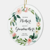 Personalisiert Nur die besten Eltern erhalten Werb Keramik Ornament (Links)