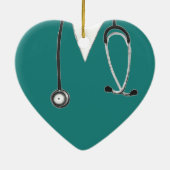 Personalisiert Nurse Abschluss Gift Keramik Ornament (Hinten)