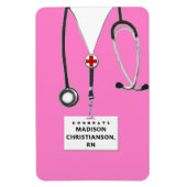 Personalisiert Nurse Abschluss Gift Magnet (Vertikal)