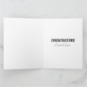 Personalisiert Nurse Abschluss Karte (Innenseite)