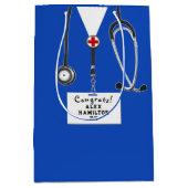Personalisiert Nurse Abschluss Mittlere Geschenkta Geschenktüte (Vorderseite)