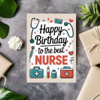Personalisiert Nurse Birthday