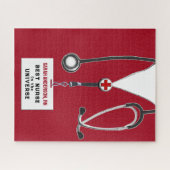 Personalisiert Nurse Gift Jigsaw Puzzle (Horizontal)