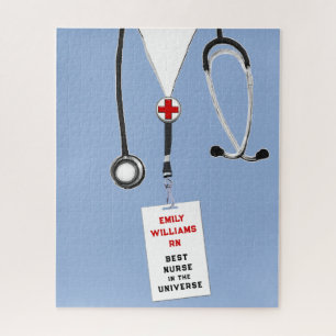 Personalisiert Nurse Gift Jigsaw Puzzle