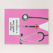 Personalisiert Nurse Gift Jigsaw Puzzle (Horizontal)
