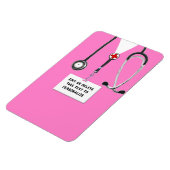 Personalisiert Nurse Gift Magnet (Linke Seite)