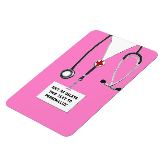 Personalisiert Nurse Gift Magnet (Linke Seite)