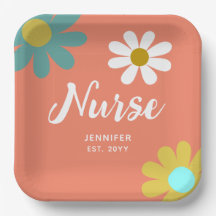 Personalisiert Nurse Graduate Party Boho Floral