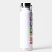 Personalisiert Nurse Practitioner NP Abschluss Trinkflasche (Vorne)