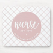 Personalisiert Nurse RN Abschluss Elegante Mousepad (Vorne)