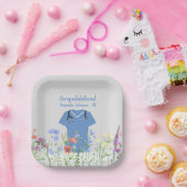 Personalisiert Nurse RN LPN NP Blue Scrubs Pappteller (Party)