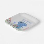 Personalisiert Nurse RN LPN NP Blue Scrubs Pappteller (Gewinkelt)