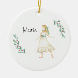 Personalisiert Nutcracker Marie Keepake Keramik Ornament