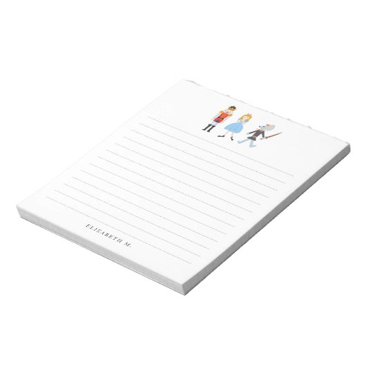 Personalisiert | Nutcracker Notizblock (Rotiert)