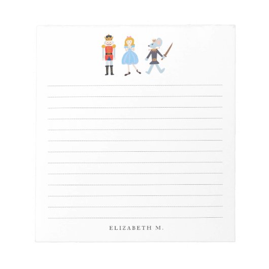 Personalisiert | Nutcracker Notizblock (Vorderseite)