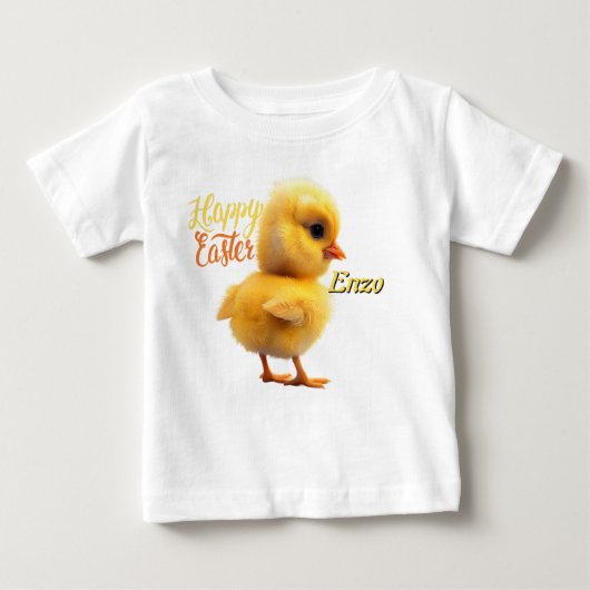 Personalisiert Oaster Chic Baby T - Shirt (Vorderseite)