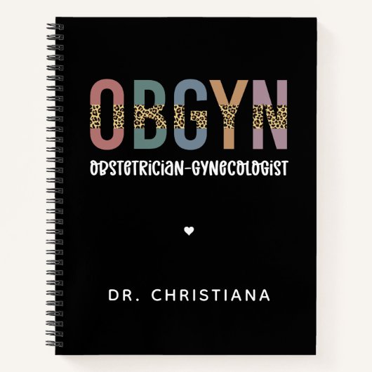 Personalisiert OBGYN Obstetriker Gynäkologe Notizblock (Vorderseite)