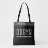 Personalisiert OBGYN Obstetriker Gynäkologe Tasche (Vorderseite)