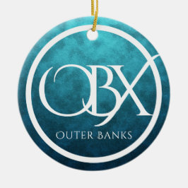 Personalisiert OBX Außenbanken NC Weihnachten Keramik Ornament