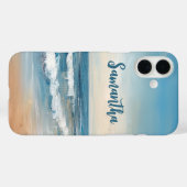 Personalisiert Ocean Beach Vacacation Scene Case-Mate iPhone Hülle (Rückseite (Horizontal))