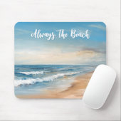 Personalisiert Ocean Beach Vacacation Scene Mousepad (Mit Mouse)