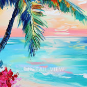 Personalisiert Ocean Bible Verse Psalm 93: Leinwanddruck