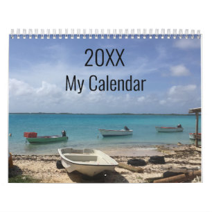 Personalisiert Ocean Waves Beach Scene Kalender