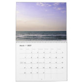 Personalisiert Ocean Waves Beach Szene Kalender (Mär 2027)
