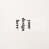 Personalisiert oder individuell anpassen yogamatte (Vorderseite (Horizontal))