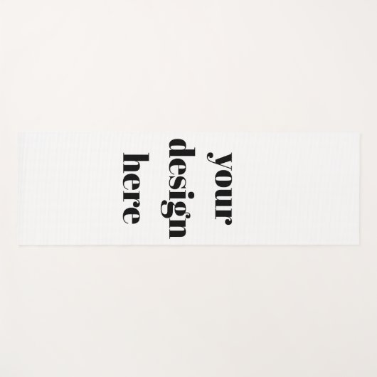 Personalisiert oder individuell anpassen yogamatte (Vorderseite (Horizontal))