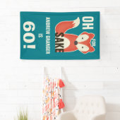 Personalisiert oh, für Fox-Grund irgendein Banner (Insitu)