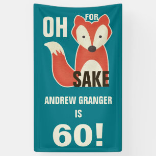 Personalisiert oh, für Fox-Grund irgendein Banner