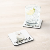 Personalisiert Old English Sheepdog Getränkeuntersetzer (Rechte Seite)