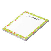 Personalisiert Olive Notepad Notizblock (Rotiert)