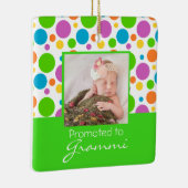 Personalisiert Oma Erster Weihnachtsschmuck (Rechts)