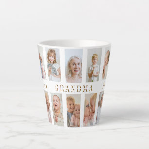 Personalisiert Oma Latte Tasse   Benutzerdefiniert