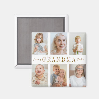 Personalisiert Oma Magnet | Benutzerdefinierte Fot