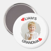 Personalisiert Oma Magnet | Foto (Vorderseite/Rückseite)
