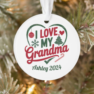 Personalisiert Oma, Nana, Gigi, GMA, Custom Ornament