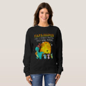 Personalisiert Oma Saurus Halloween Dinosaurus C Sweatshirt (Vorne ganz)