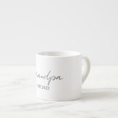 Personalisiert "Opa Est. [Jahr]" Tasse (Vorderseite Rechts)