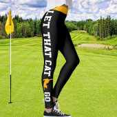 Personalisiert Orange Black Kitten Feline Cat Pet Leggings