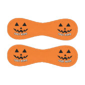 Personalisiert Orange Pumpkin Halloween Dein Name Baseball (Paneele)