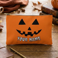 Personalisiert Orange Pumpkin Halloween Dein Name