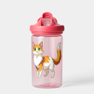 Personalisiert Orange Tabby Cat Trinkflasche